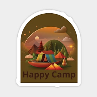 Happy Camper Magnet