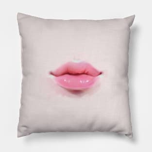 Kissable lips Pillow