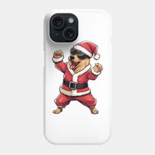 Cartoon Christmas Dogo Argentino Dog Dancing Phone Case