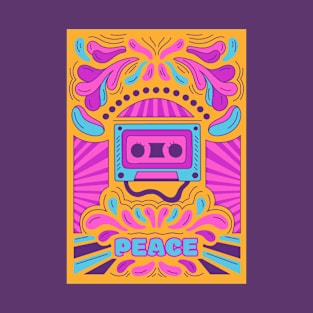 Psychedelic Retro Music T-Shirt