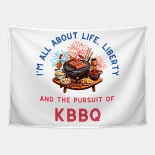 Life, Liberty, and the Pursuit of KBBQ Tapestry