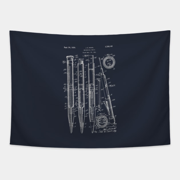 Pencil Tapestry by blurryfromspace