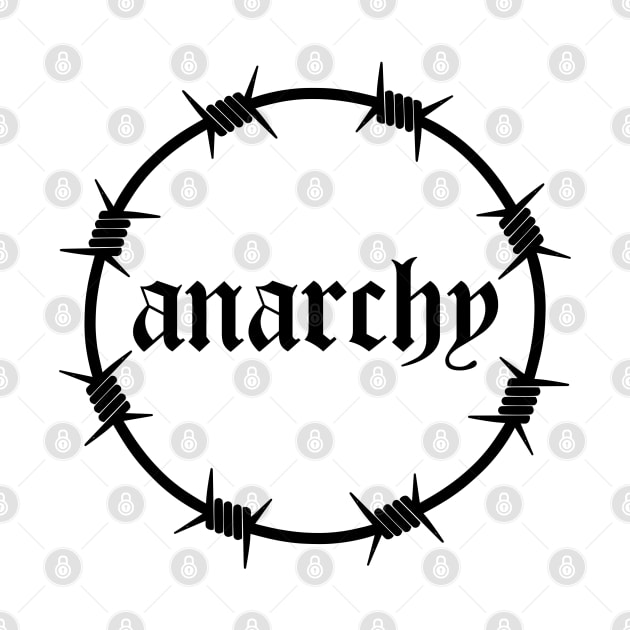 Anarchy Barbed wire by Smurnov