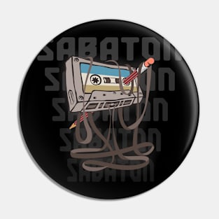 Sabaton Cassette Pin