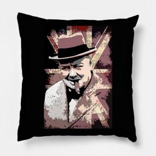 Sir Winston Churchill Pillow