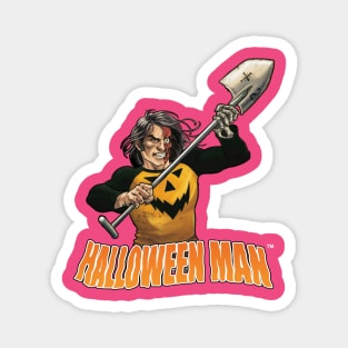 Halloween Man "Shovel" Magnet