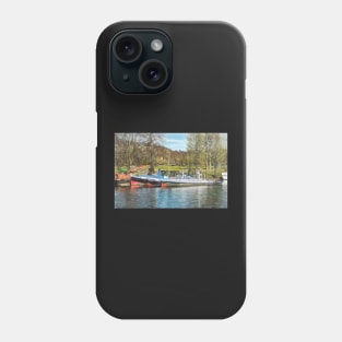 Old Boats On The Thames Phone Case