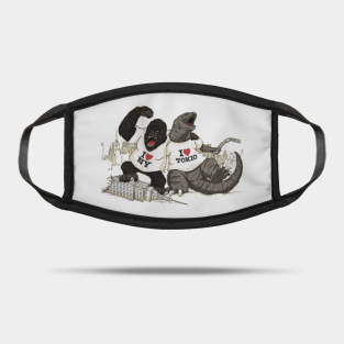 King Kong Vs Godzilla Masks Teepublic