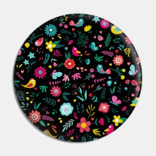 Floral Bliss_Black Pin