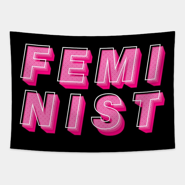 Feminist Tapestry by Crooked Skull