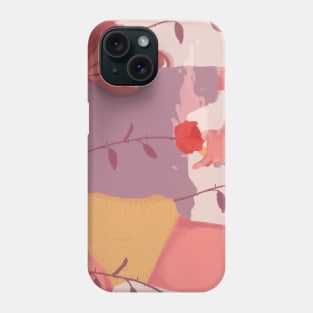 Burning rose Phone Case