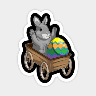 Bunny Easter Easter egg Carriage Magnet