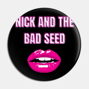 nick cave red lips Pin