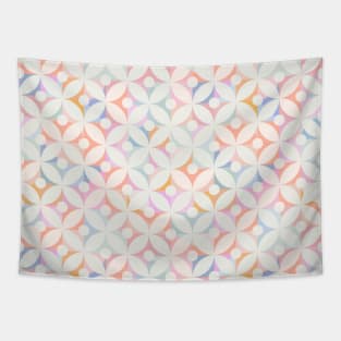 Pastel Geo Tiles Tapestry