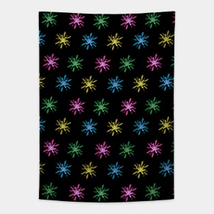 bubblegum star shape pattern Tapestry