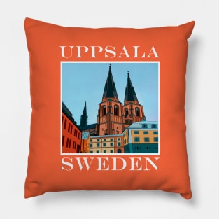 Uppsala Uppland Sweden Pillow