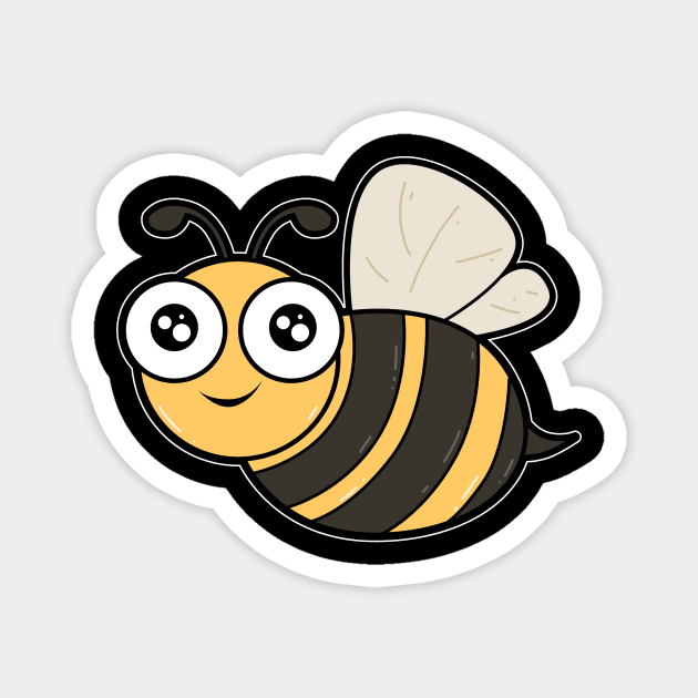 Cute Hornet Magnet by Imutobi