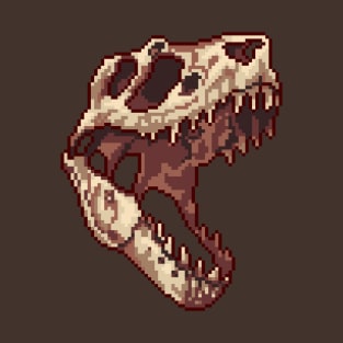 Tiny T-Rex skull T-Shirt