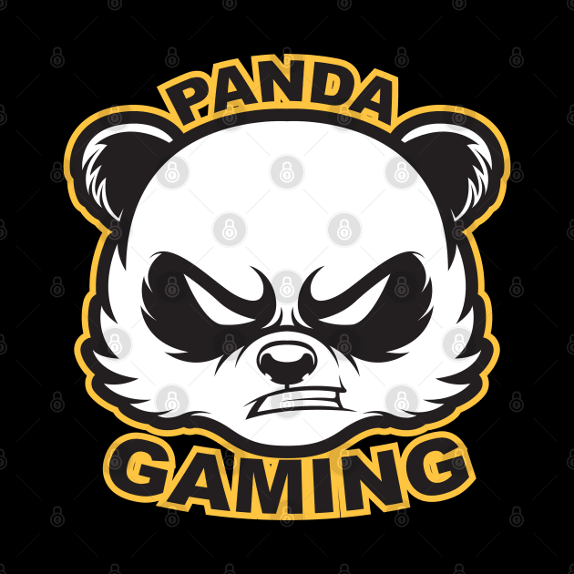 Angry Gaming Panda by What.A.Glory