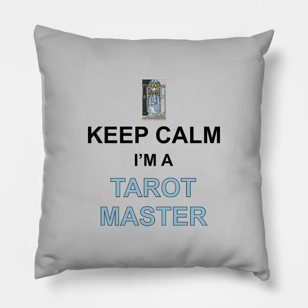 Tarot master Pillow by Sinmara