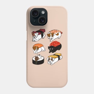 Sushi Jack Russell Terrier Phone Case