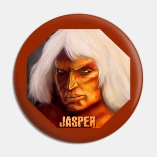 Jasper Portrait Pin