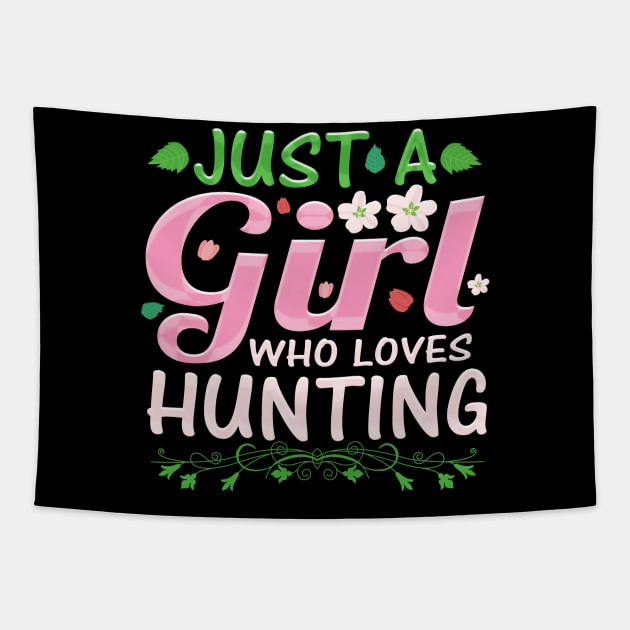 Hunting, Girls Hunting design Tapestry by maro_00