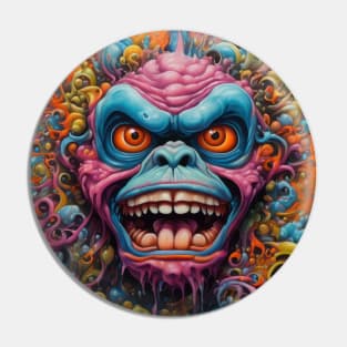 Psychedelic Frenzy Pin