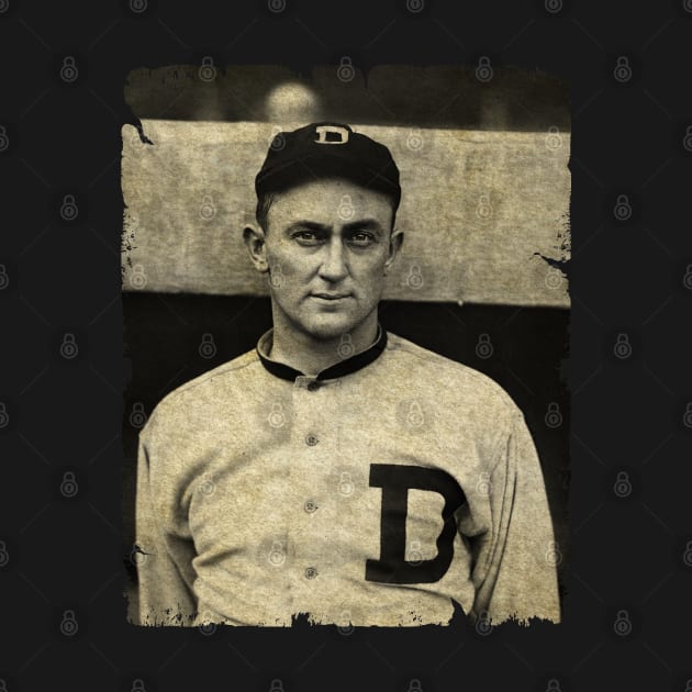 Ty Cobb, 1909 in Detroit Tigers by PESTA PORA