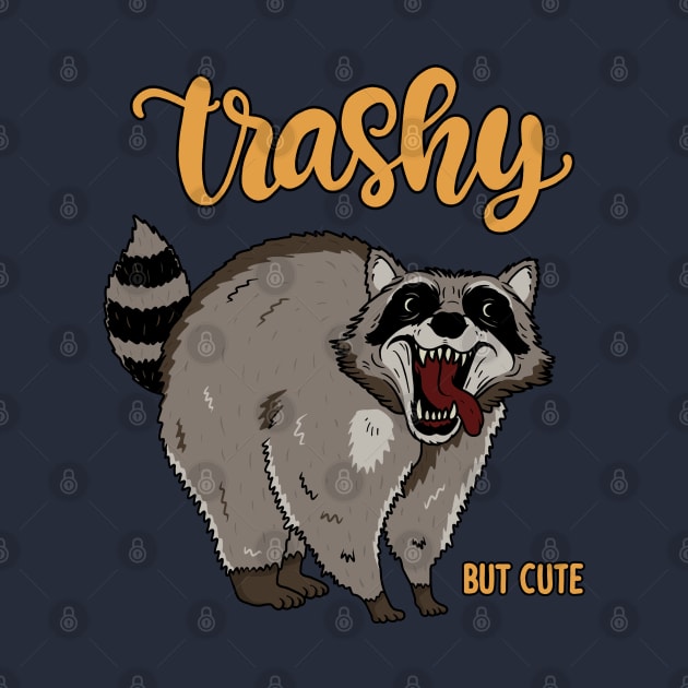 Raccoon - Trashy but cute by valentinahramov