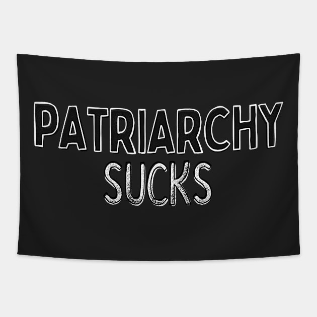 Patriarchy Sucks Tapestry by DankFutura