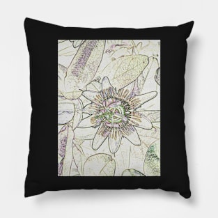 Passionflower Pillow