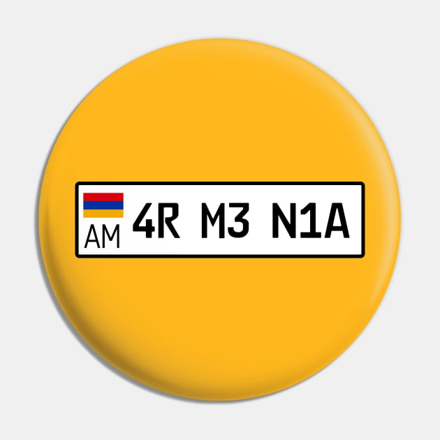 Armenia car license plate Pin by Travellers