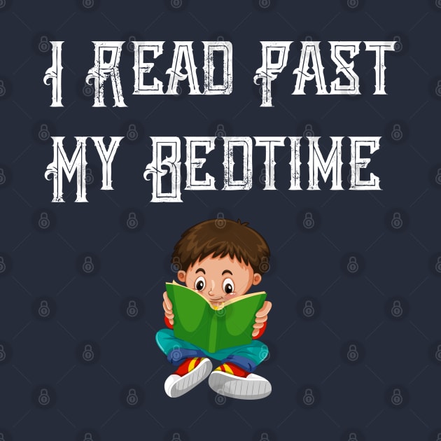 funny read past my bedtime, book reading by Duodesign