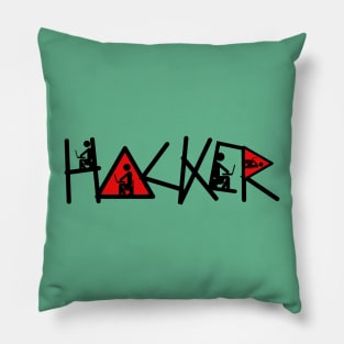 Hacker Cool Meme Pillow