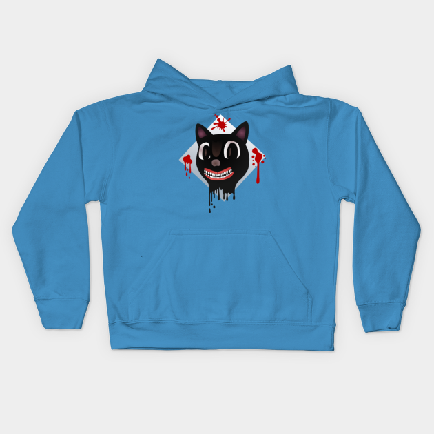 Roblox Cartoon Cat Roblox Kids Hoodie Teepublic - cartoon cat t shirt roblox