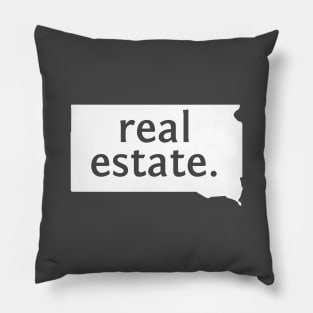 South Dakota State Real Estate T-Shirt Pillow