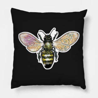 Dark Bee Pillow