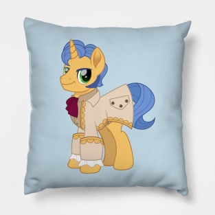 Lucius Spriggs pony fancy Pillow