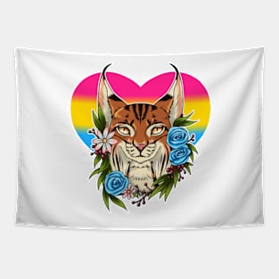 Lynx Pansexual Tapestry