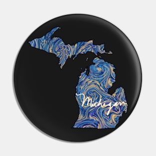 Customizable Michigan “home” Pin