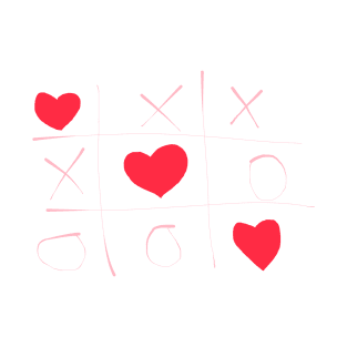 Valentine's Tic Tac Toe T-Shirt