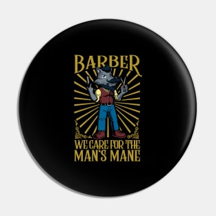 We care for the man's mane - Barbier Pin