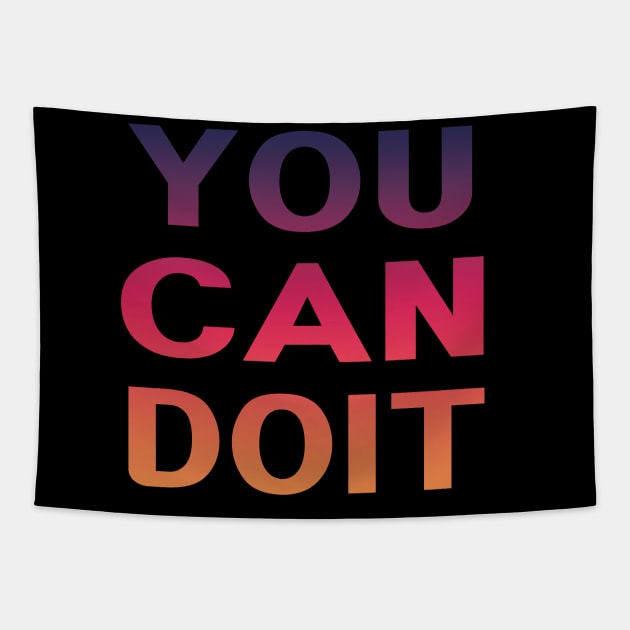 You Can Do It Tapestry by EunsooLee
