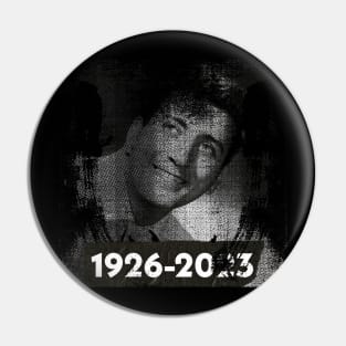 Smiling Tony Bennett young man singer portrait Pin