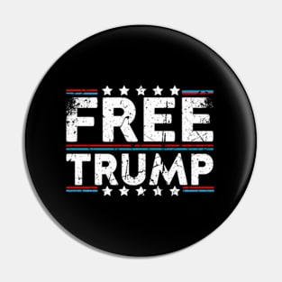 Free Donald Trump Take America Back Election 2024 American Pin