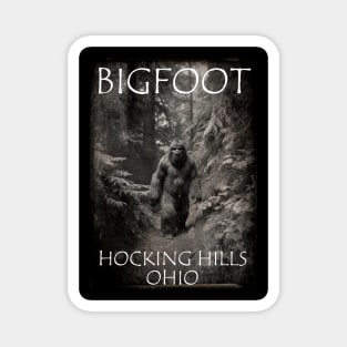 Bigfoot Hocking Hills Ohio Magnet