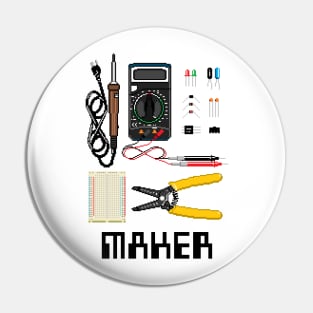 Electronics Maker Pin