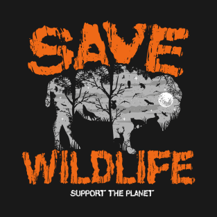 Save Wildlife ~ Bison T-Shirt