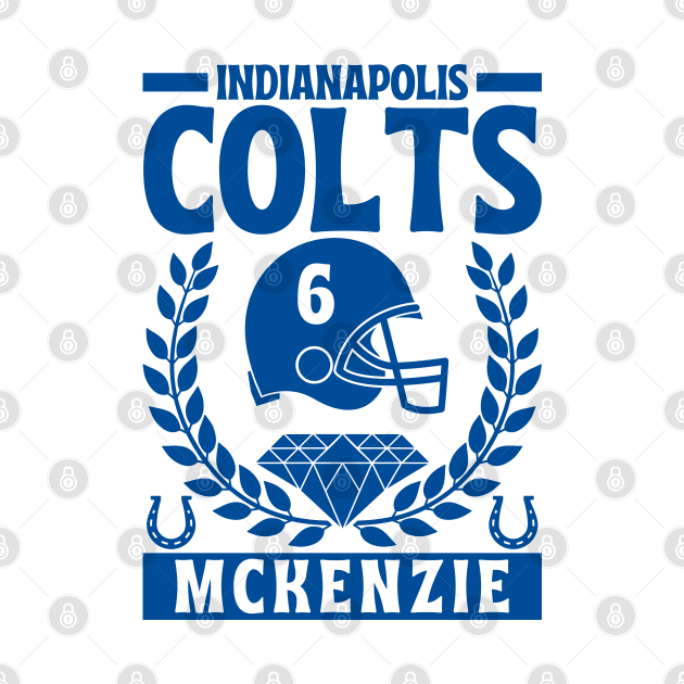 Indianapolis Colts McKenzie 6 American Football by Astronaut.co